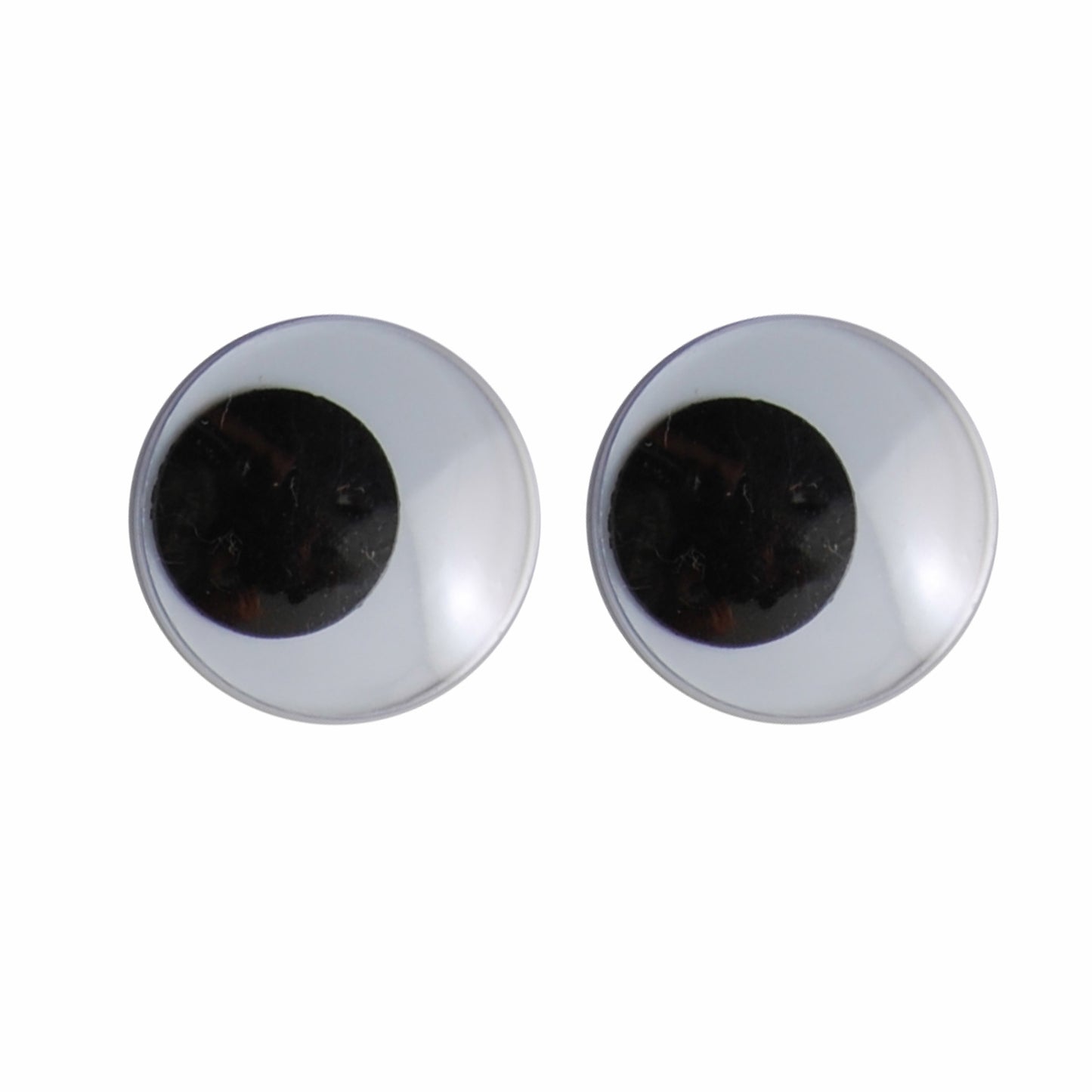 Vaessen creative • yeux écarquillés blanc-noir 25mm 4pcs