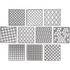 Gabarit d'entreprise Creativ, format 15x15 cm, épaisseur 0,31 mm, 10 feuilles 1 boîte