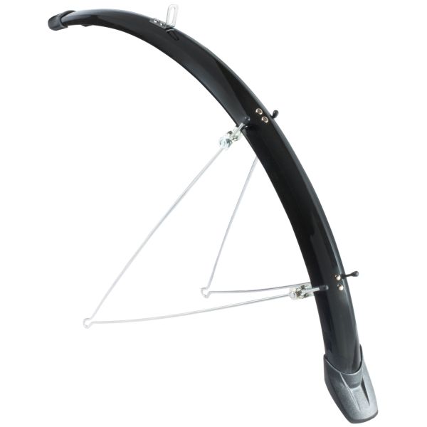Jeu de garde-boue Eurofender Elegance 28 x 46 mm - noir