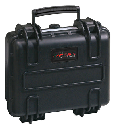 Cas d'explorateur 2712hl Black Black avec mousse de touffe