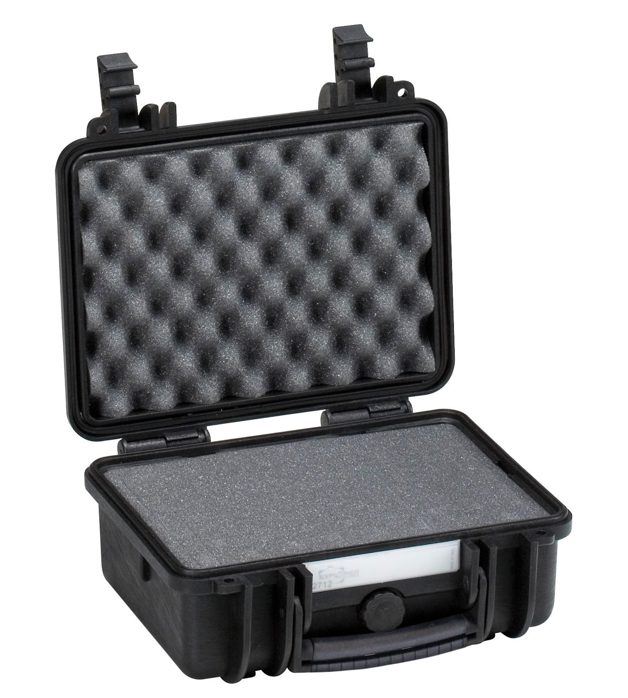 Cas d'explorateur 2712hl Black Black avec mousse de touffe