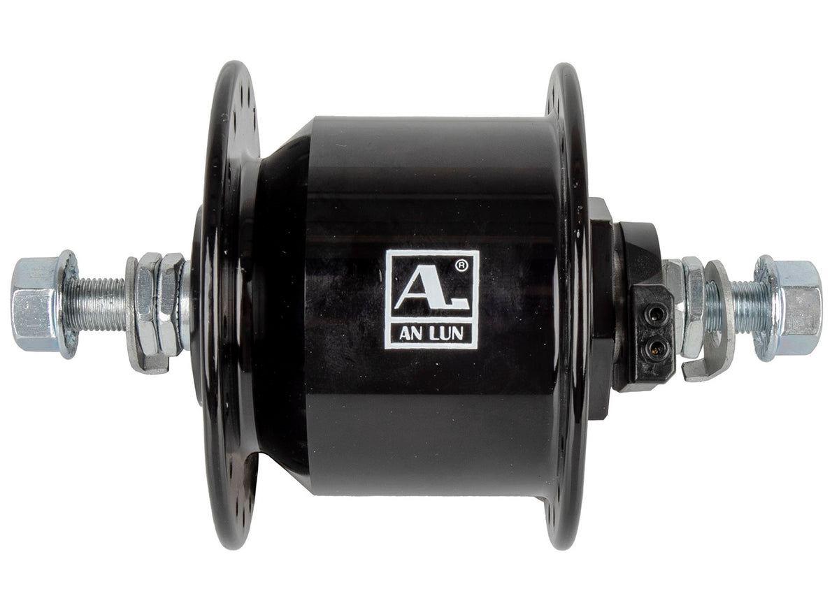 Un lun anlun avant hub naaf dynamo 36g shimano comp compatin axe food