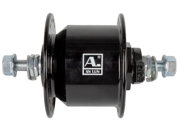 Un lun anlun avant hub naaf dynamo 36g shimano comp compatin axe food