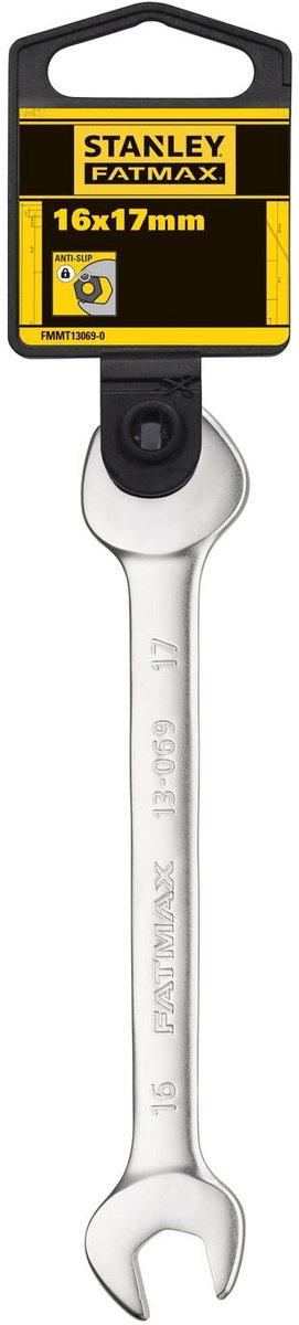 Stanley - clé à fourche fatmax 16x17mm antidérapante - clé à fourche - clés à fourche - 1 pièce(s)