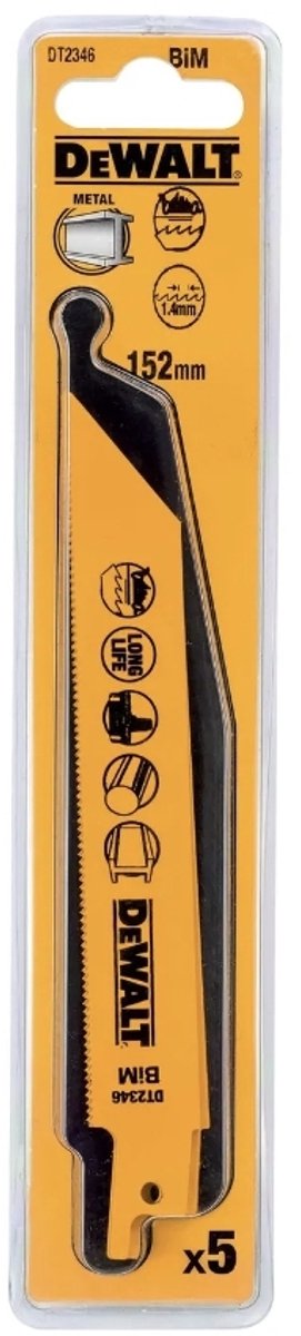 Lame de scie alternative Dewalt dt2346 dew-dt2346-qz