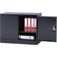 Armoire en acier noir pour espace réel