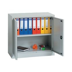 Armoire realspace gris acier