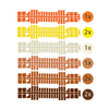 Bandes de couleurs Ministeck, 9e.