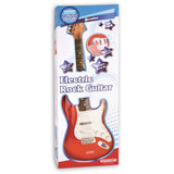 Bontempi électrique guitare rouge avec groupe de guitare - afbeelding 2