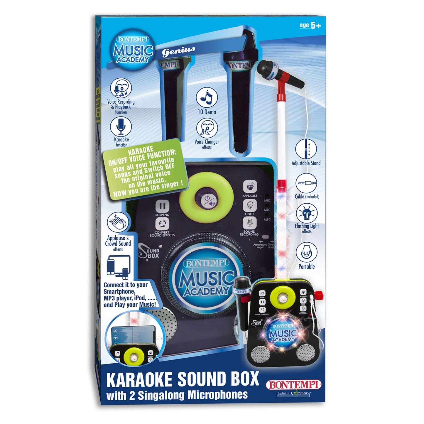 Haut-parleur Bontempi avec 2 microphones