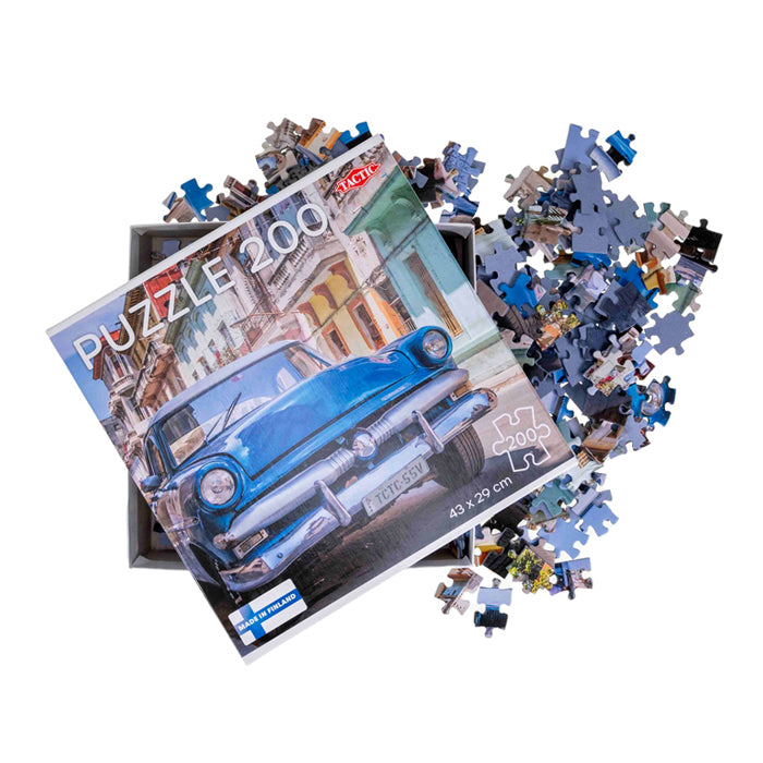Tactique Puzzle Puzzle Vintage Car à La Havane, 200e.