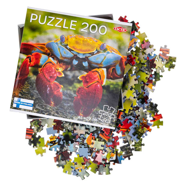 Tactique puzzle du puzzle du crabe coloré, 200st.