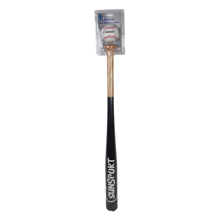 Bat de baseball tactique Sunsport avec balle, 71 cm