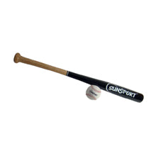 Bat de baseball tactique Sunsport avec balle, 71 cm