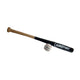 Bat de baseball tactique Sunsport avec balle, 71 cm