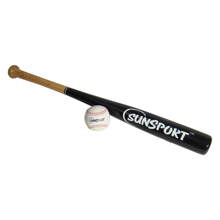 Bat de baseball tactique Sunsport avec balle, 71 cm