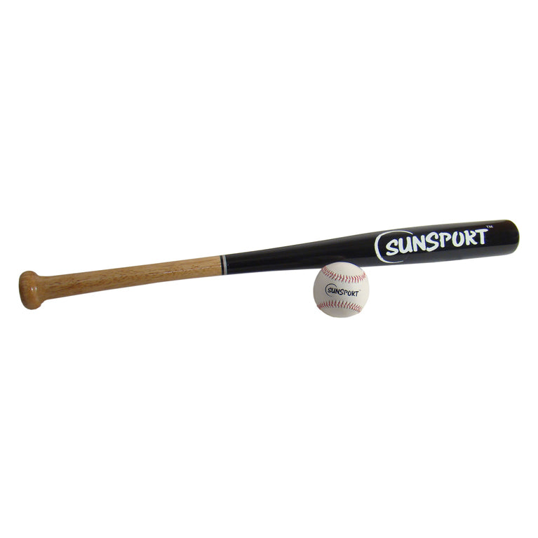 Bat de baseball tactique Sunsport avec balle, 71 cm