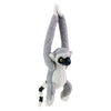 Camarades tactiques câlins lemur maki gris noir