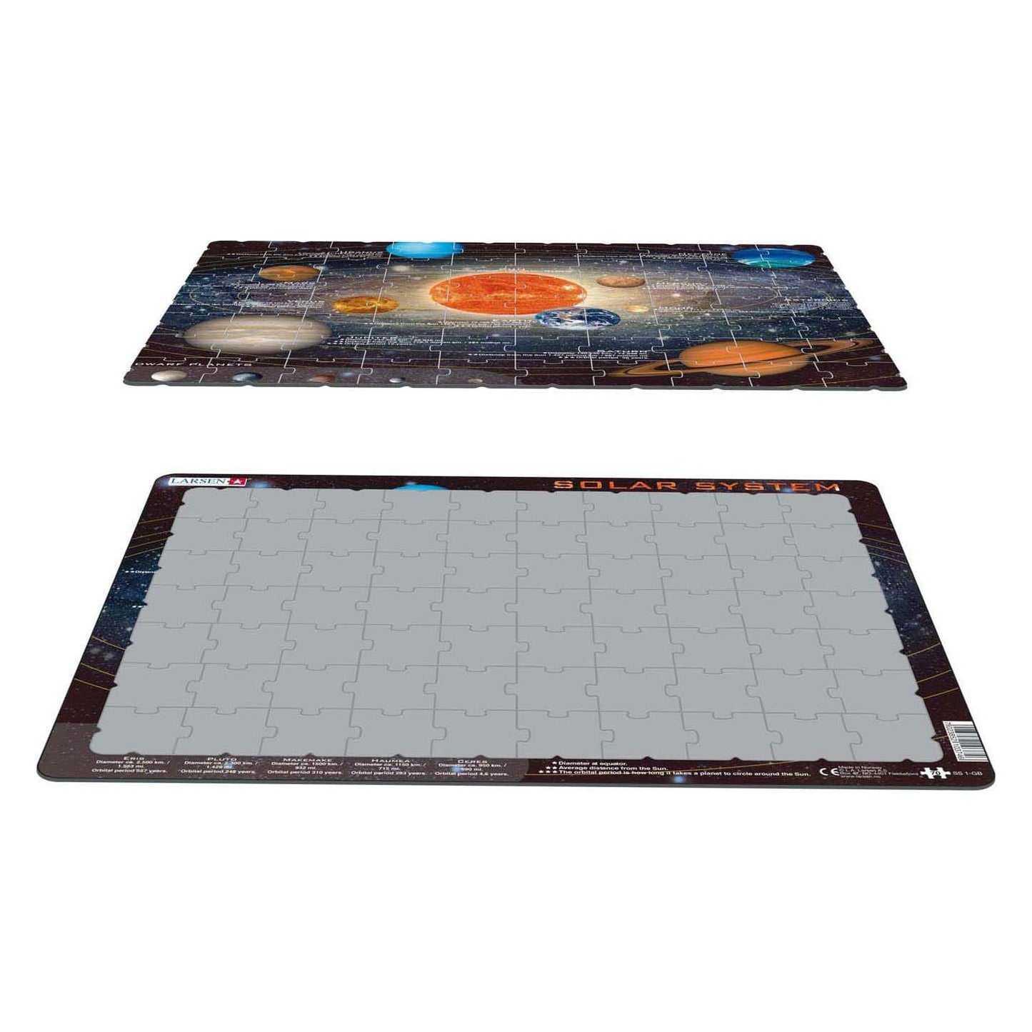 Selecta Larsen Puzzle du puzzle du système solaire, 70e.