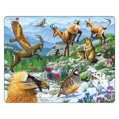 Selecta Larsen Pluzzle Animaux - Alpes, 55e.