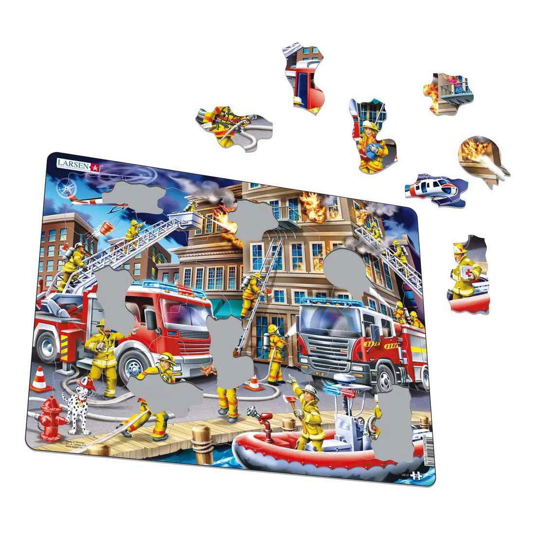 SELECTA Larsen Puzz -an les pompiers, 45e.