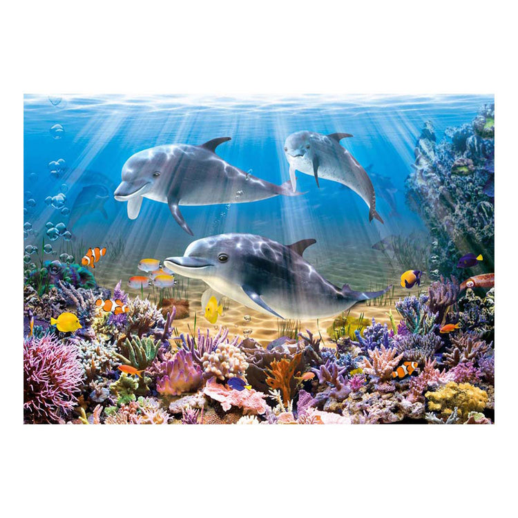 Selecta Castorland Puzzle Dolphins sous l'eau, 500e.
