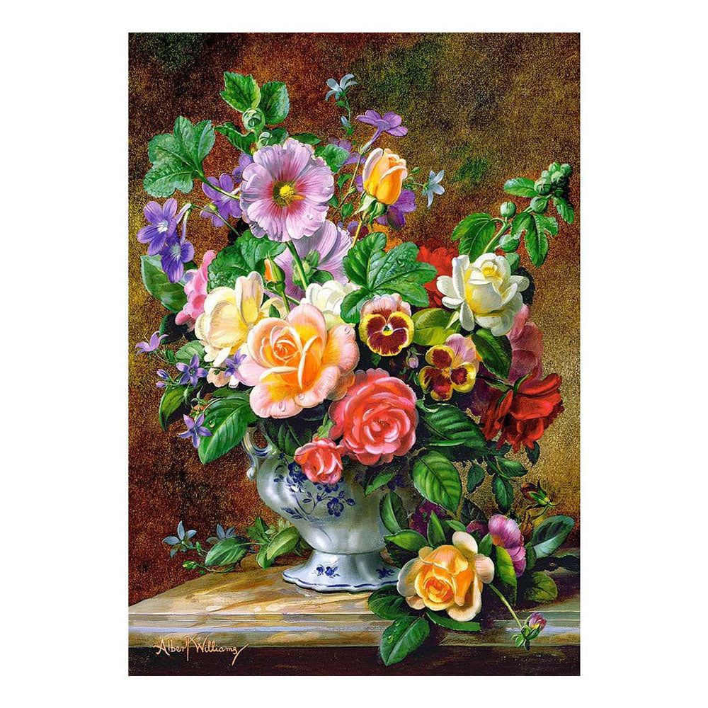 Selecta Castorland joue des fleurs de puzzle dans un vase, 500ST.