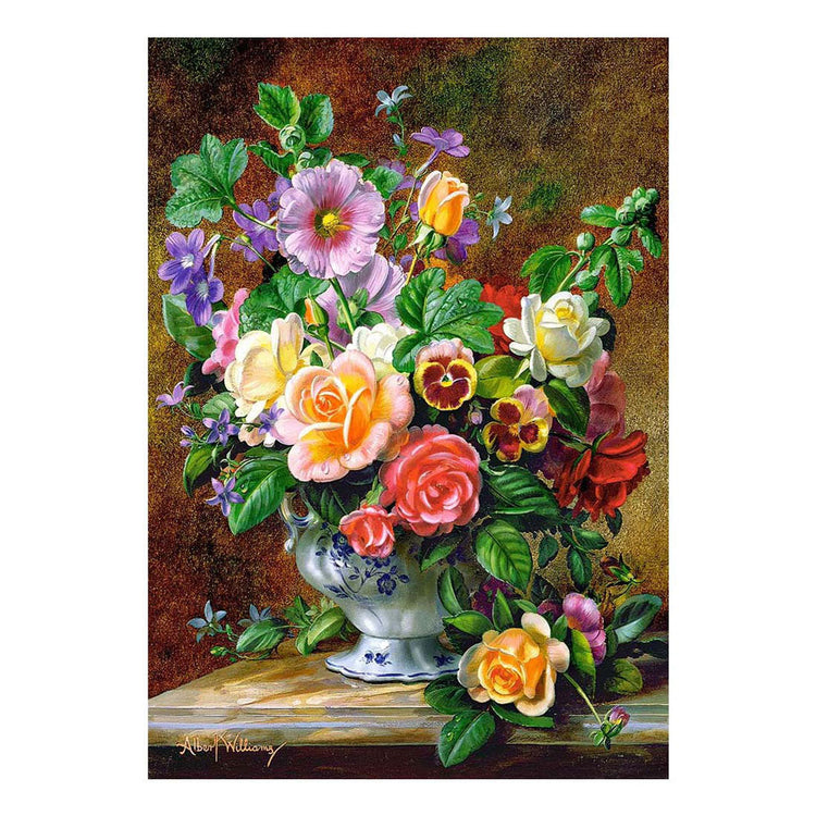 Selecta Castorland joue des fleurs de puzzle dans un vase, 500ST.