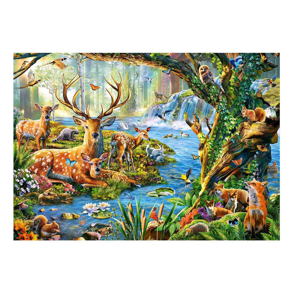 Selecta Castorland Leg Puzzle Forest Life, 500st.