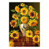 Selecta Castorland Puzzle Tournesols dans un vase paon, 1000 pcs.