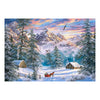Selecta Castorland Play Puzzle Mountain Christmas, 1000st.