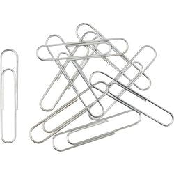 Trombones bureau dépôt 50 mm argent