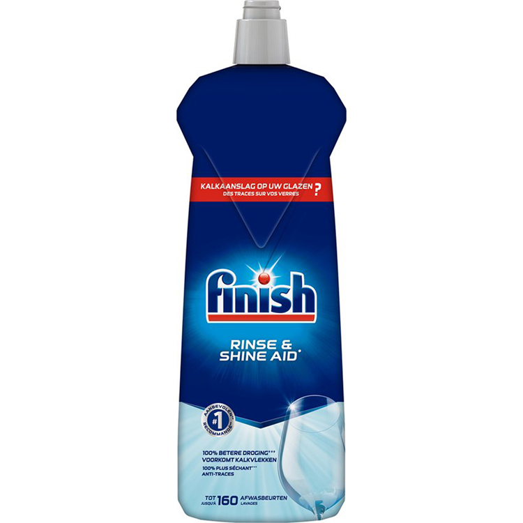 Finish 1069698 - produit de rinçage régulier 800ml | 3 pièces