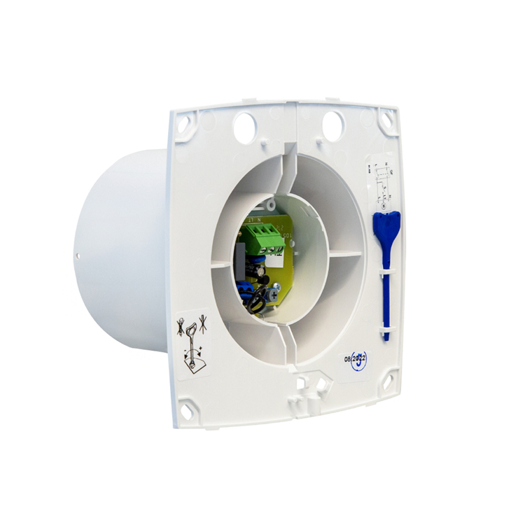 Renson 1069252 - mech.ventil. capteur d'humidité minuterie9411h (dia 100) | 2 pièces