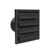 Renson 1069268 - grille de hotte aspirante 4 volets PVC 742 (100-130) str 9005 (noir) | 2 pièces - afbeelding 7