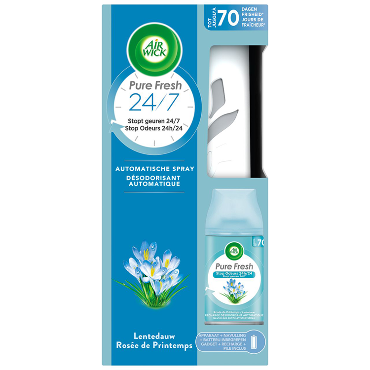 Airwick 1070100 - starter pure rosée fraîche du matin | 4 pièces