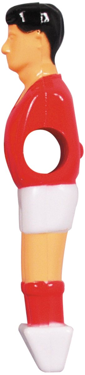 Poupée baby-foot Buffalo 13 mm rouge blanc 4 pièces