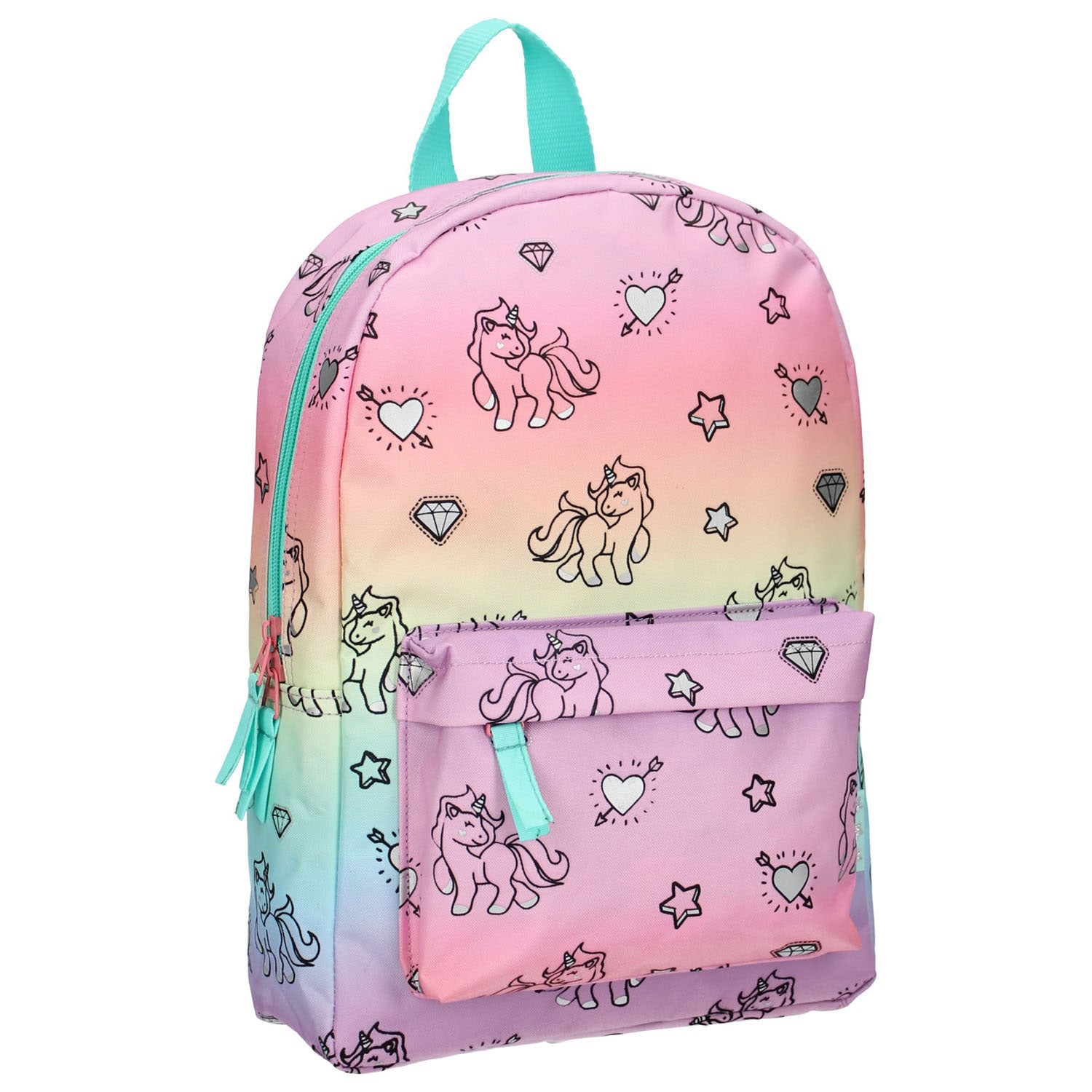 Milky Kiss Rainbow et Unicorn Sac à dos