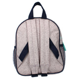 Vadobag sac à dos doux et gris à fourrure - afbeelding 4