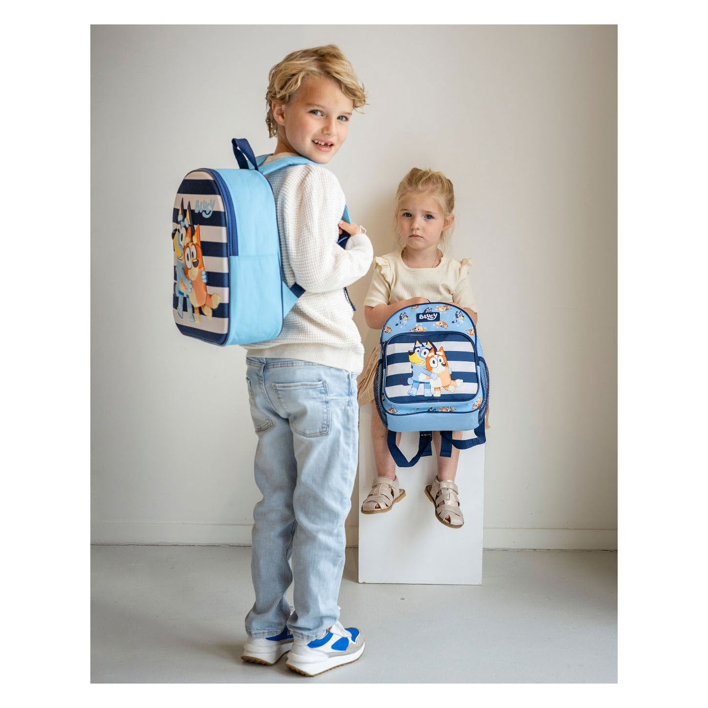 Sac à dos bluey saute en plaisir