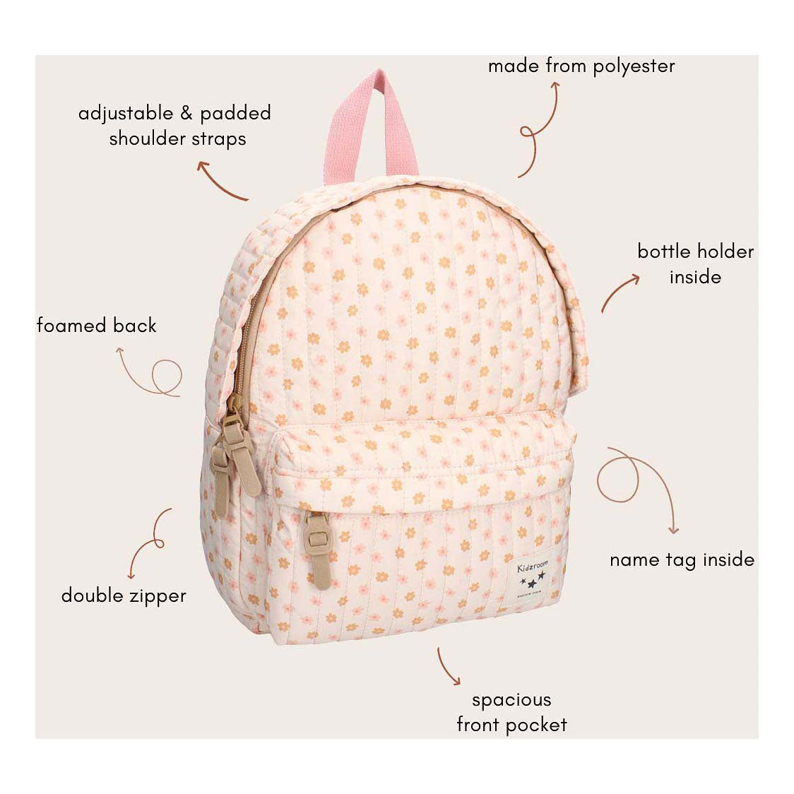 Kidzoom sac à dos Paris Magical Meadows Pink