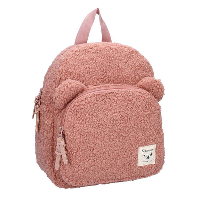 Kidzroom Porto Beary excité Sac à école junior 6,5 litres de rose saumon