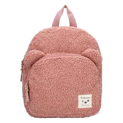 Kidzroom Porto Beary excité Sac à école junior 6,5 litres de rose saumon