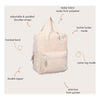 Kidzroom sac à dos berlin chuchotement doux beige