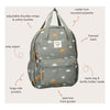 Kidzoom sac à dos lille petit talon dino
