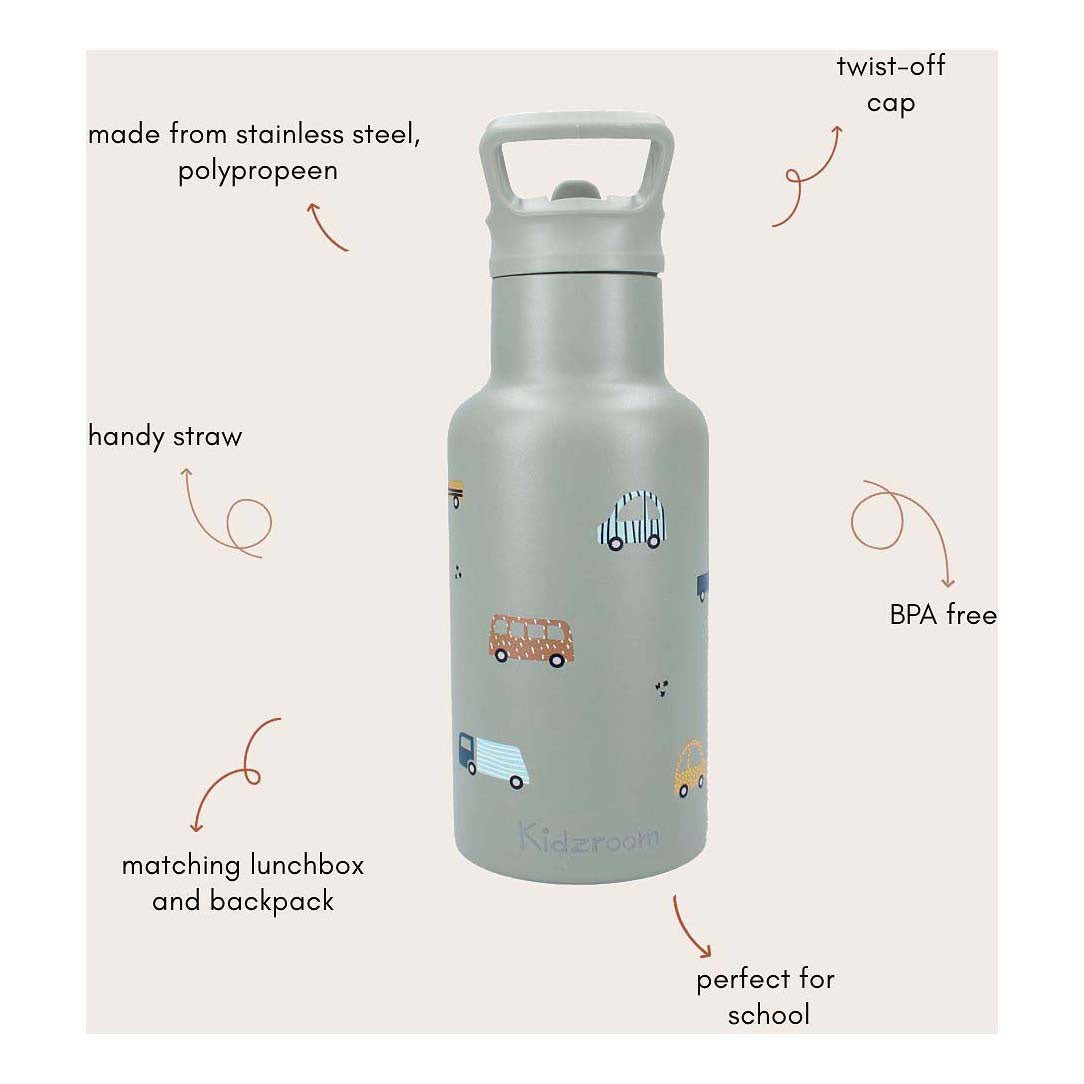 Kidzoom Buver Bottle Sweet SIPS Véhicules, 350 ml