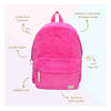 Milky Kiss Sac à dos le facteur wow moelleux rose