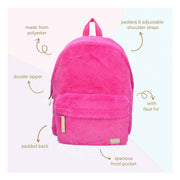 Milky Kiss Sac à dos le facteur wow moelleux rose - afbeelding 5