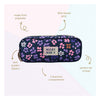 Pochette de baiser lacté fleur sauvage