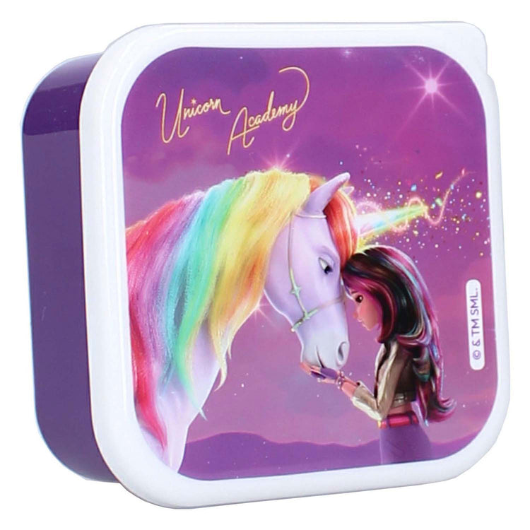 Vadobag unicorn academy boîte à pain bouchées fraîches 3 en 1